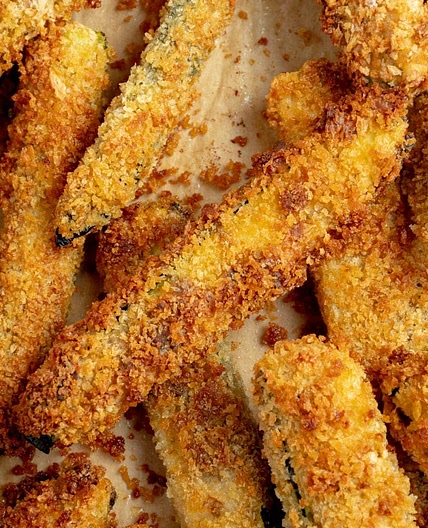 Frite de courgette 