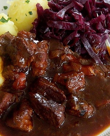 Malzbier - Gulasch