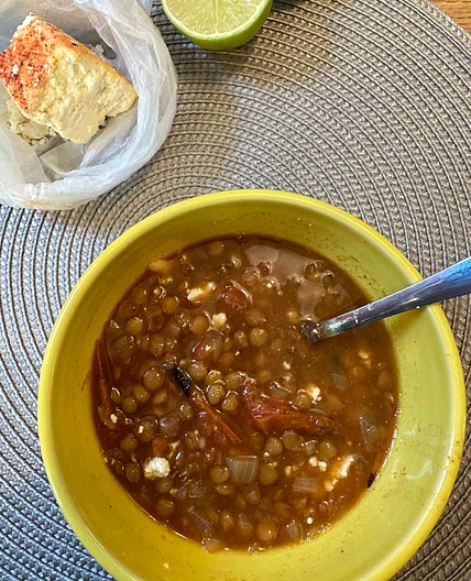 Mexican lentils