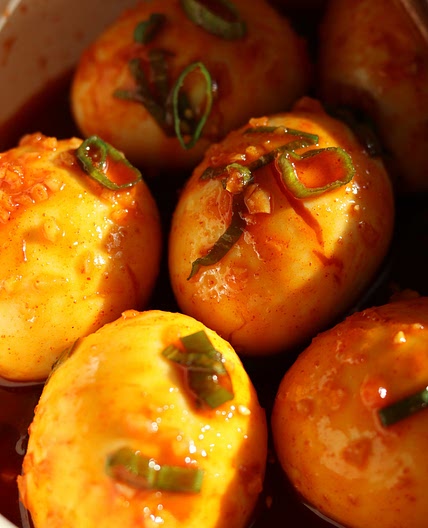 Gochujang Butter Eggs