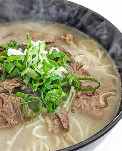 Seolleongtang Recipe (Korean Ox Bone Soup)