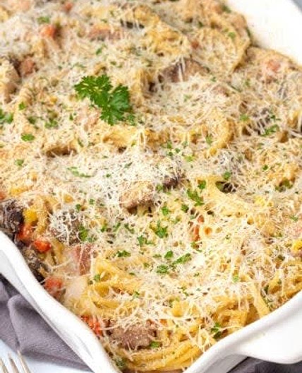 Easy Turkey Tetrazzini