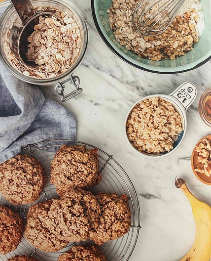 Banana Bread Quinoa Breakfast Cookies