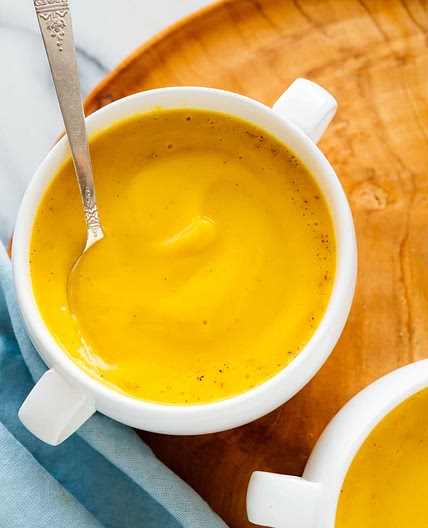 Doctored up Squash soup