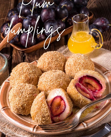 PLUM DUMPLINGS