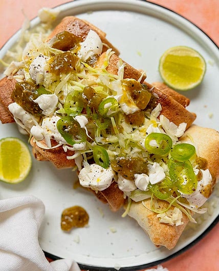 Air Fryer Chimichanga