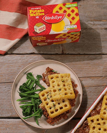 Potato Waffle Cottage Pie