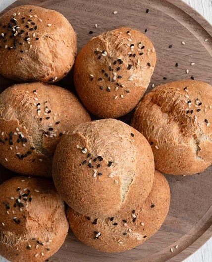 Red lentil buns