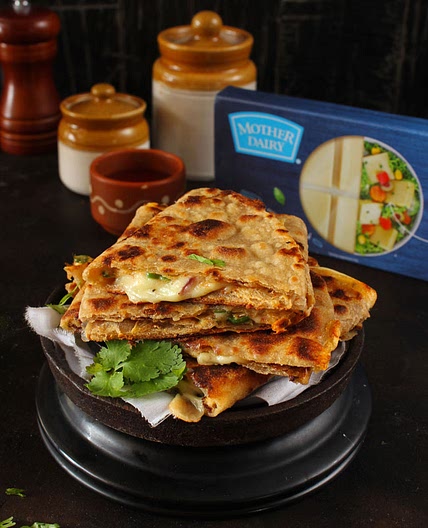 Cheese Egg Paratha