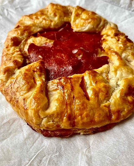Cheesy Puff Pastry Galettes