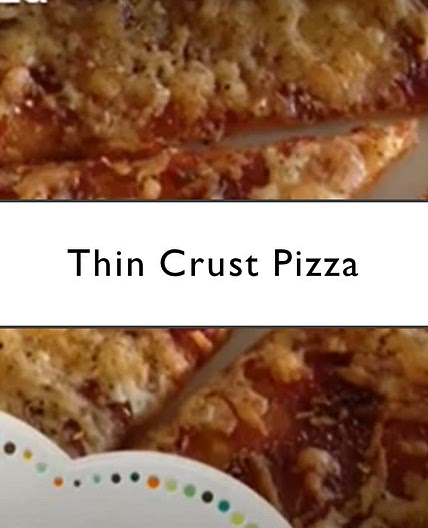 Thin Crust Pizza