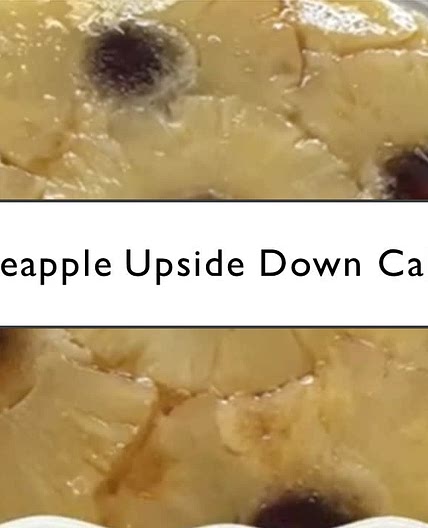 Pineapple Upside Down Cake