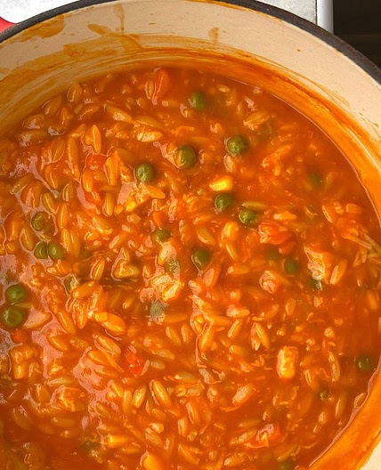Tomato Soup Orzotto 🍅