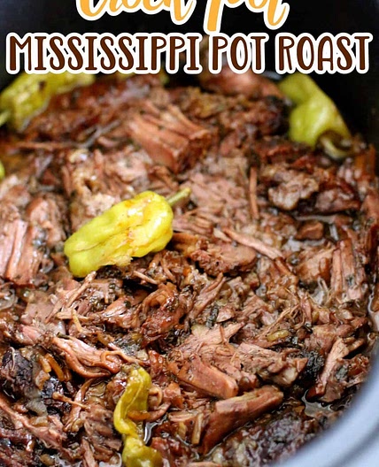 Crockpot Mississippi Pot Roast
