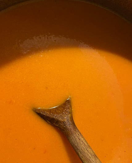 Roasted Pointed Pepper Soup