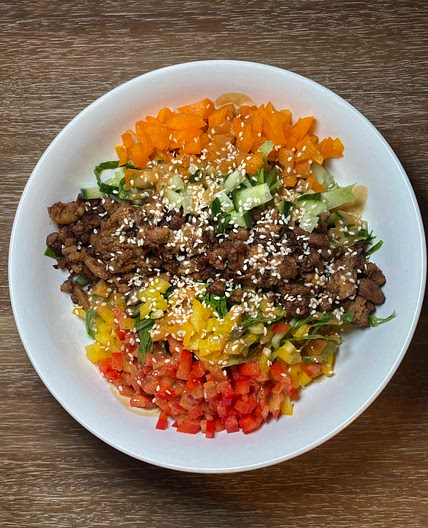 Sweet & Savory Rainbow Bowl