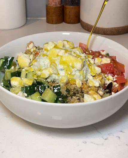Tangy Quinoa Chopped Salad