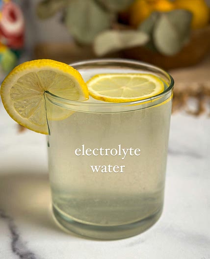 Natural Electrolyte Drink *healthy gatorade alternative*