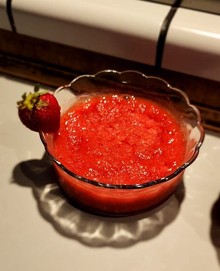 Strawberry Granita
