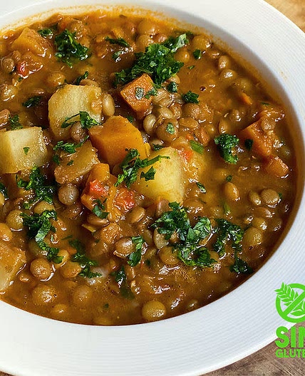 Guiso de Lentejas Vegetariano