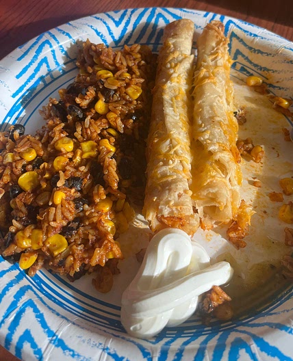 Beef Taquito Casserole