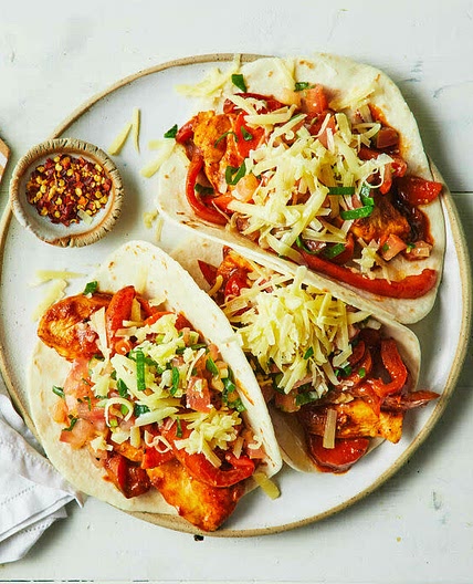 Tex-Mex Chicken Tortillas