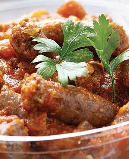 Wors and Tomato Stew
