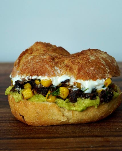 Mexican style sandwich