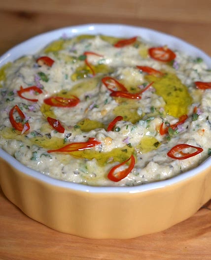 Creamy and Light Zucchini Dip