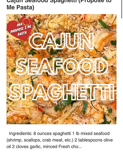 Propose to me Pasta