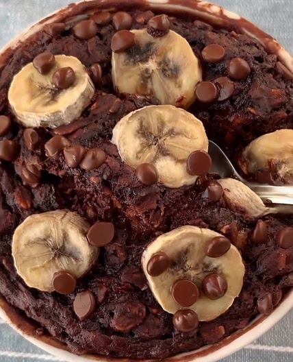 Chocolate Baked Oats