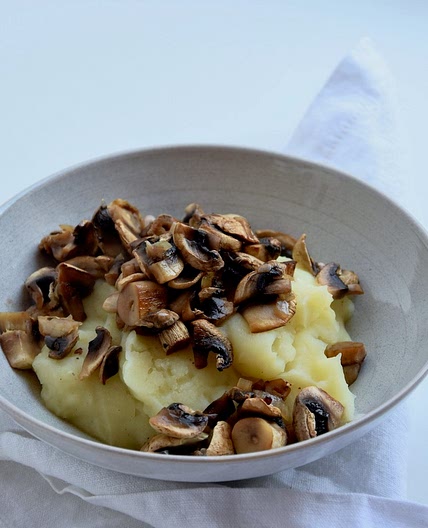 Kartoffelpüree mit Pilz-Gravy