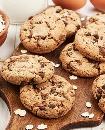 Cookies sans farine aux flocons d'avoine