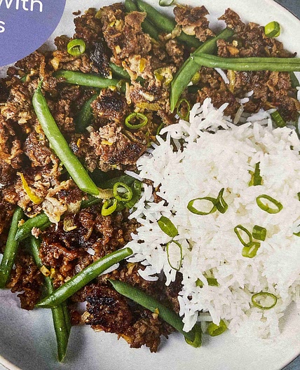 Korean beef bulgogi