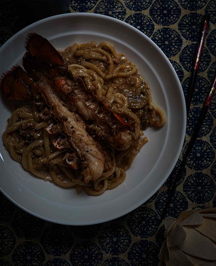Lobster & Creamy Miso Udon