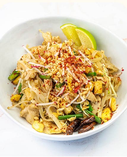 Pad Thai (no fish sauce ver.) Gluten-free/Dairy-free