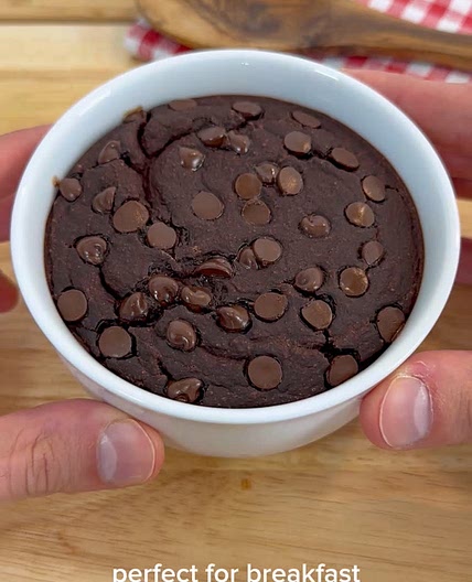 CHOCOLATE BAKED OATS