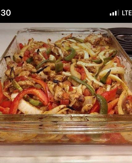 Oven Baked Fajitas 
