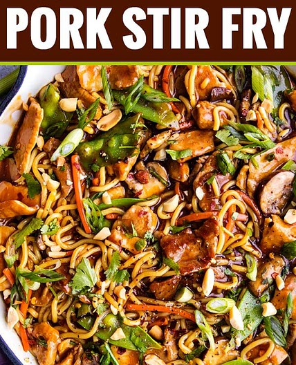 Pork & Vegetable Stir-Fry