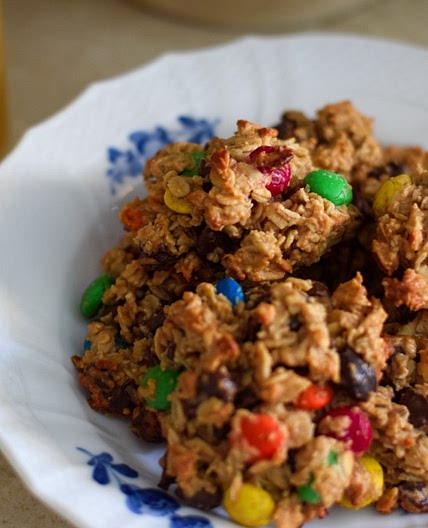 Naturally Sweetened Monster Cookies - Hilltop Farmhouse
