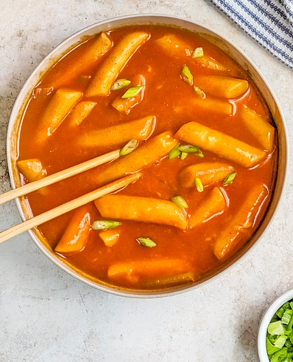 Cheesy Tteokbokki