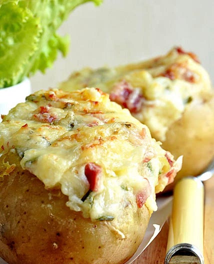 Pommes de terre au four gratinées au comté - recette facile - la