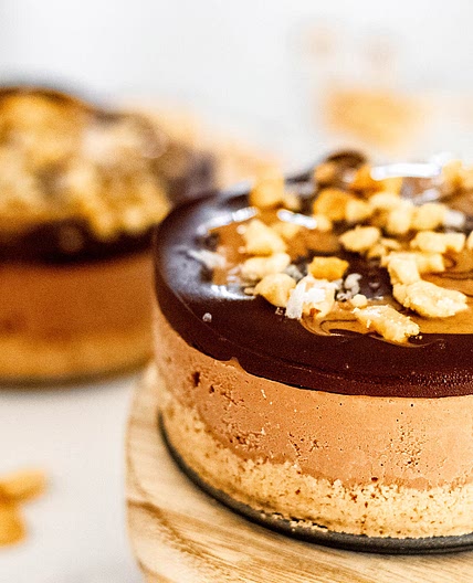 Vegan Protein Cookie Crumble Ice Cream Cake