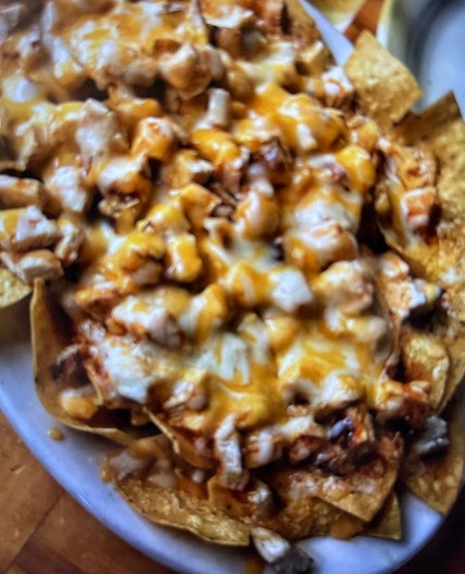 Crockpot Chicken Nachos