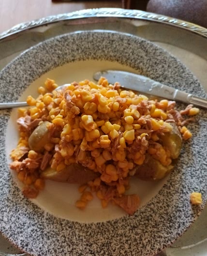 Baked potatoes