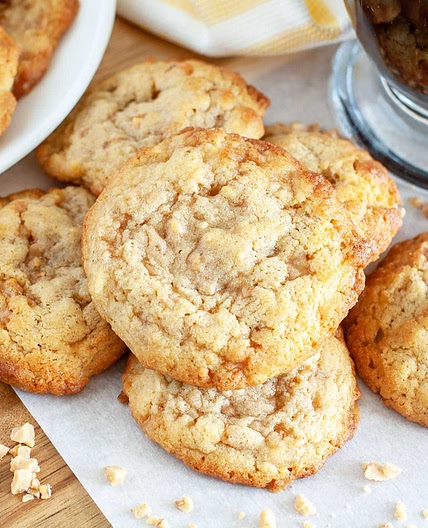 Coffee Toffee Cookies