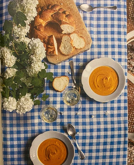Carrot & cinnamon soup