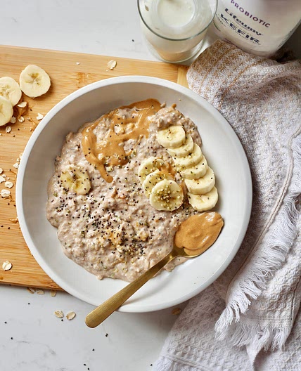 Overnight kefir oats