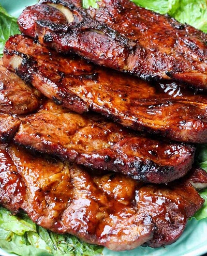 The Best Barbecued Pork Steaks
