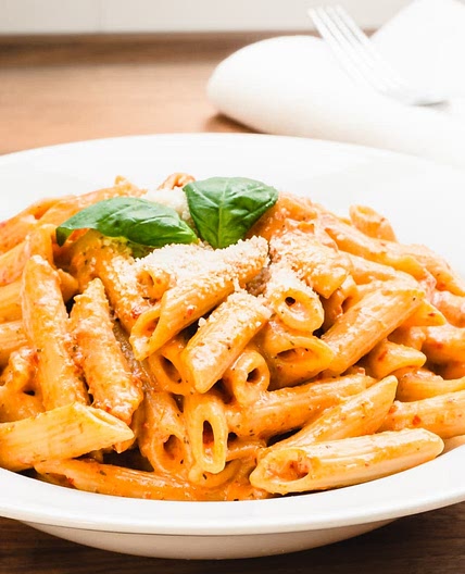 Creamy sun dried tomato sauce